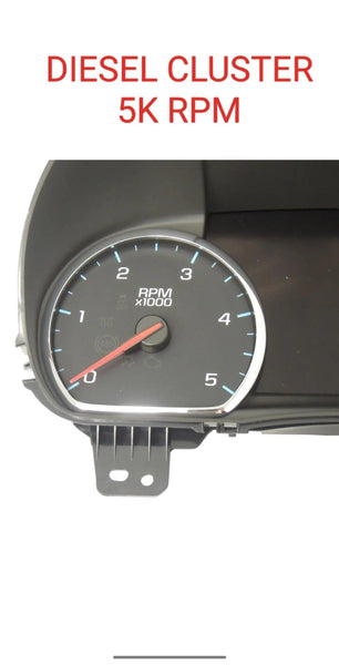 NEW - Denali Cluster Retrofit Kit - Upgrade your Base cluster to a Denali cluster 2014-2019 (K2) - Diesel available! - Odometers Solutions 